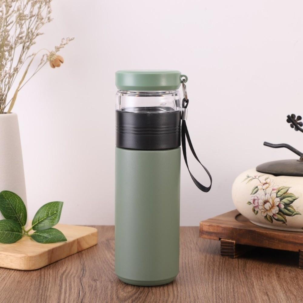 500ML Capacity Stainless Steel Insulated Cup Tea Water Separation Cup  Business Gift