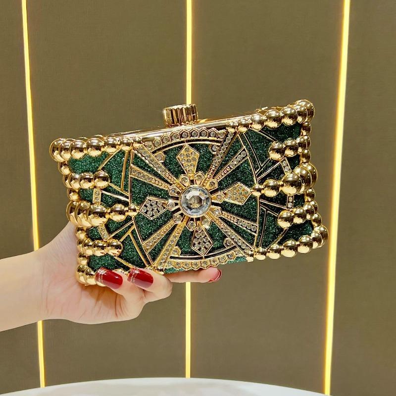 Handbag Evening Bag Luxury Minimalist Crystal Handbag Fashion Chain Strap Crossbody Bag