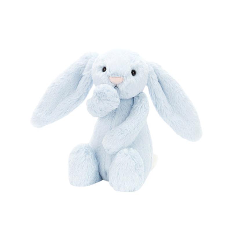 JELLYCAT Shy Series Bonnie Rabbit Soothing Companion Blue Doll Plush Doll 13cm/51cm Height