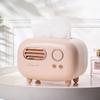 Retro Radio Model Tissue Box Desktop Paper Holder Napkin Case Organizer Ornament Home Decoration Durable Living Room Table Tissue Paper Storage Box