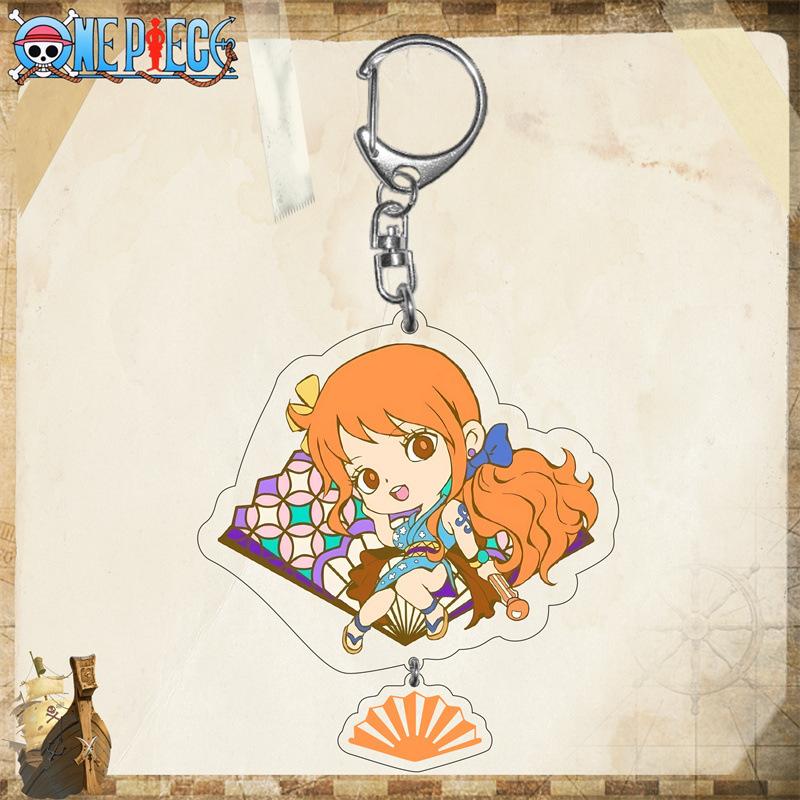 One Piece Luffy Acrylic Keychain - Chopper, Zoro, Anime/Manga, 2D Acrylic Keychain/Cartoon Keychain Gift