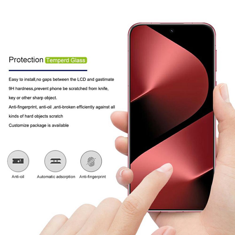 MOCOLO Displayschutzfolie für Huawei Pura 80 Pro/Pura 80 Pro+/Pura 80 Ultra, 3D Gebogene Hartglasfolie