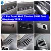 Glove Storage Box / AC Air Outlet / Window Lift Button Accessories Cover Trim For Great Wall Cannon GWM Poer Kiong
