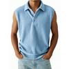 Herren Farbiger Sportweste Lässiges Lockeres Ärmelloses Oberteil
