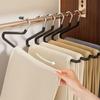 20Pcs Anti Slip Goose Shape Pants Hanger Seamless Pants Rack Clothes Hanger  Wardrobe