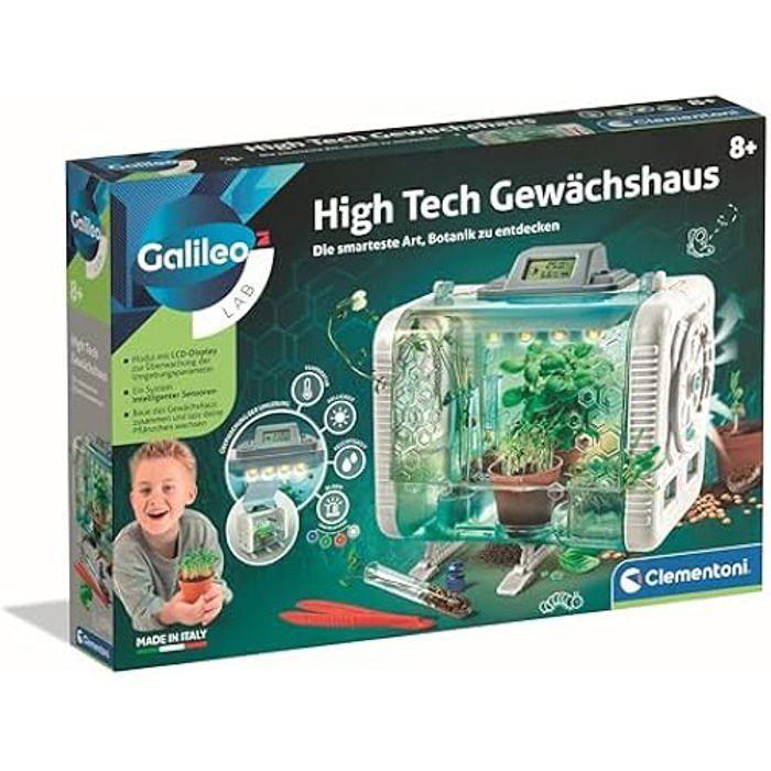 Clementoni Clementoni 59406 Galileo Lab Serre Haute Technologie – Boîte d'expérimentation & Jouets pour Enfants à partir de 8 Ans