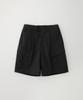 PUBLICFIGURE Chambray Patch Pocket Half Pants_Black