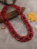 Bohemian Coconut Shell Necklace for Women, Exotic Vintage Long Lariat Natural Handmade Ethnic Layering Jewelry Boho Chic Gift