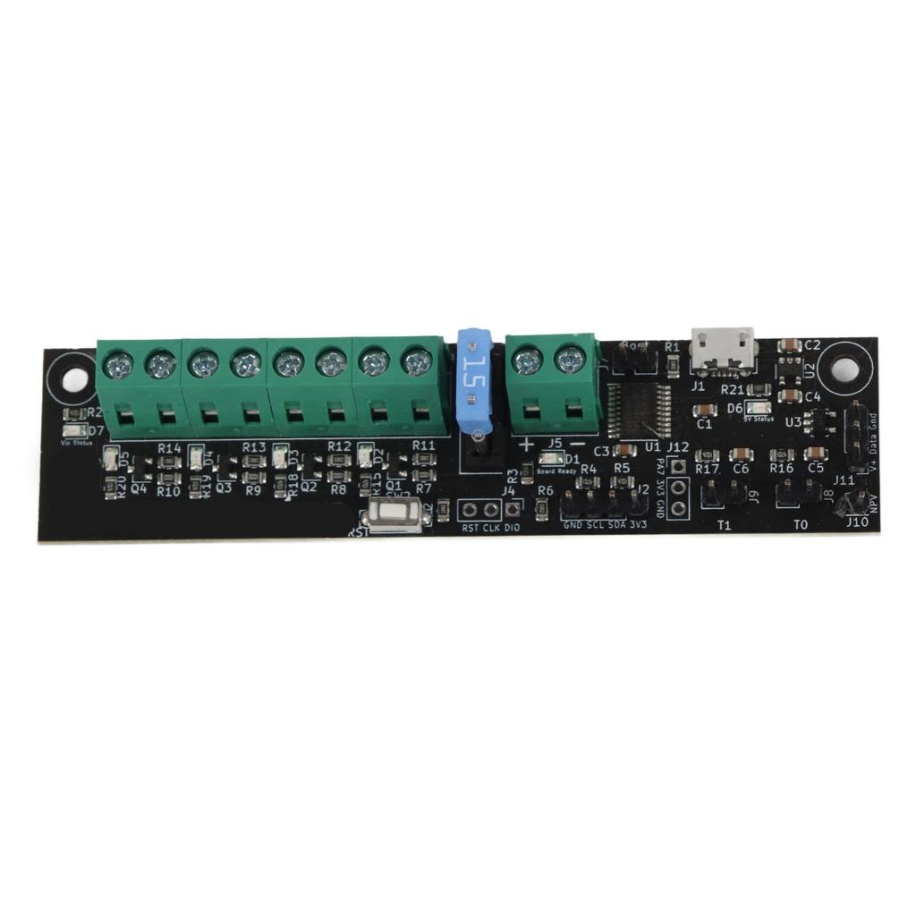 For Voron V2.4 for Klipper Expander Board Internal Oscillator Thermistor Input PCB Material 3D Printer Control Board