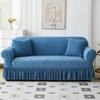 1/2/3/4 Seater Sofa Cover with Skirt Four Seasons Universal Elastic All-Inclusive Sofa Dust Covers for Living Room Funda De Sofá