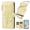 Crossbody Long Lanyard Flip Cards Sold Wallet Embossed Leather Case For xiaomi 17 Pro max 15T 14T 13T Shockproof Portable Cover