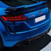 1pc Car Styling TTS TTRS Logo Side Body Rear Bumper Tail Trunk Sticker Decal For f2 TT Series TTRS TTS Car Replacement Badge