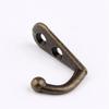 Hot Sale 10pcs Antique Hooks Small Wall Hanger Buckle Horn Lock Clasp Hook Hasp Latch For Wooden Jewelry Box Furniture Hardware