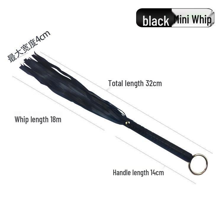 SM Leather Flirting Whip: Erotic Passion Toys for Couples