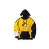 Li Ning X Disney Collaboration Hoodie Décontracté Sport Bloc de Couleurs Homme hoodies Jaune Agrume AWDP875-3