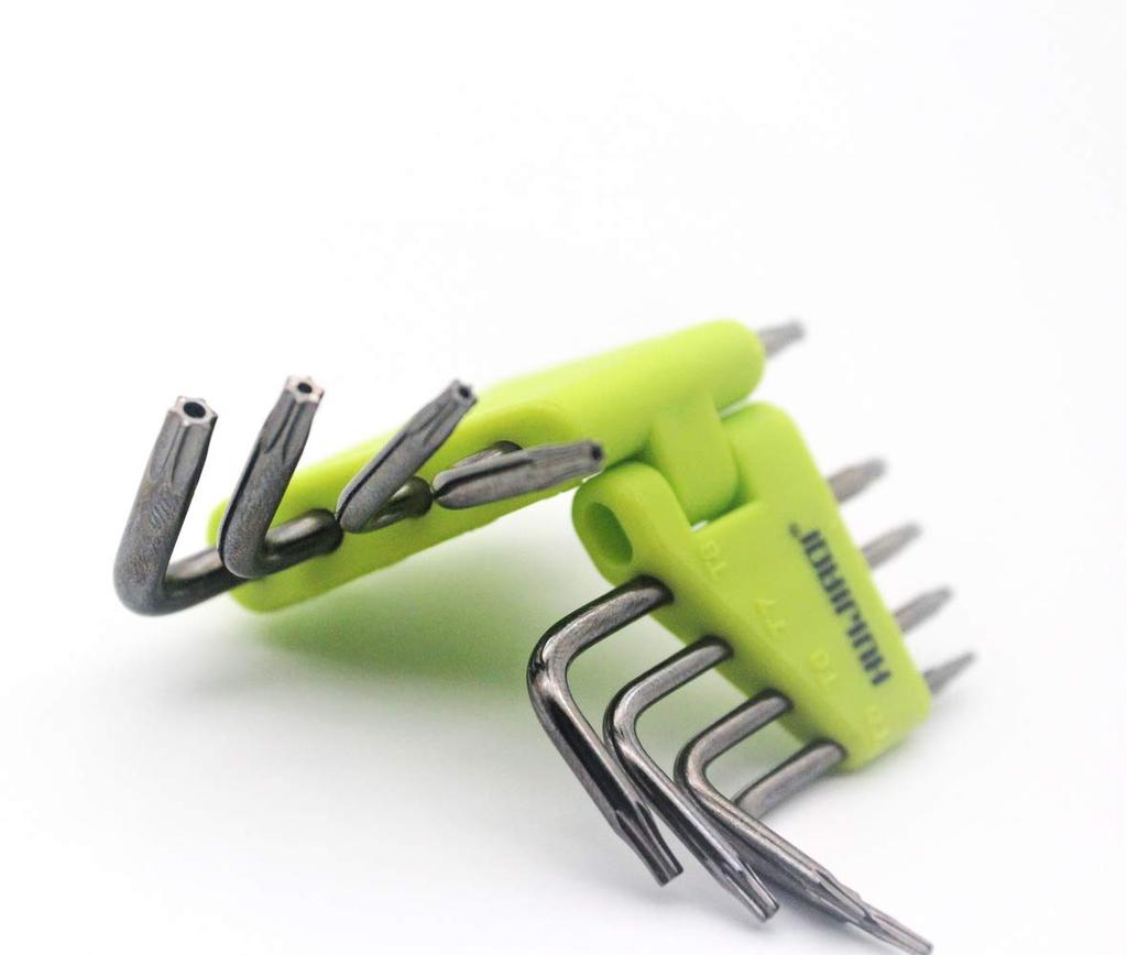 Torx Screwdriver Set with and T5 Hex Hex and Torx Compatible with for Mac and Hard Drive and Replacement (8-Piece Set) T6, T8, T9, T10, Star-Shaped