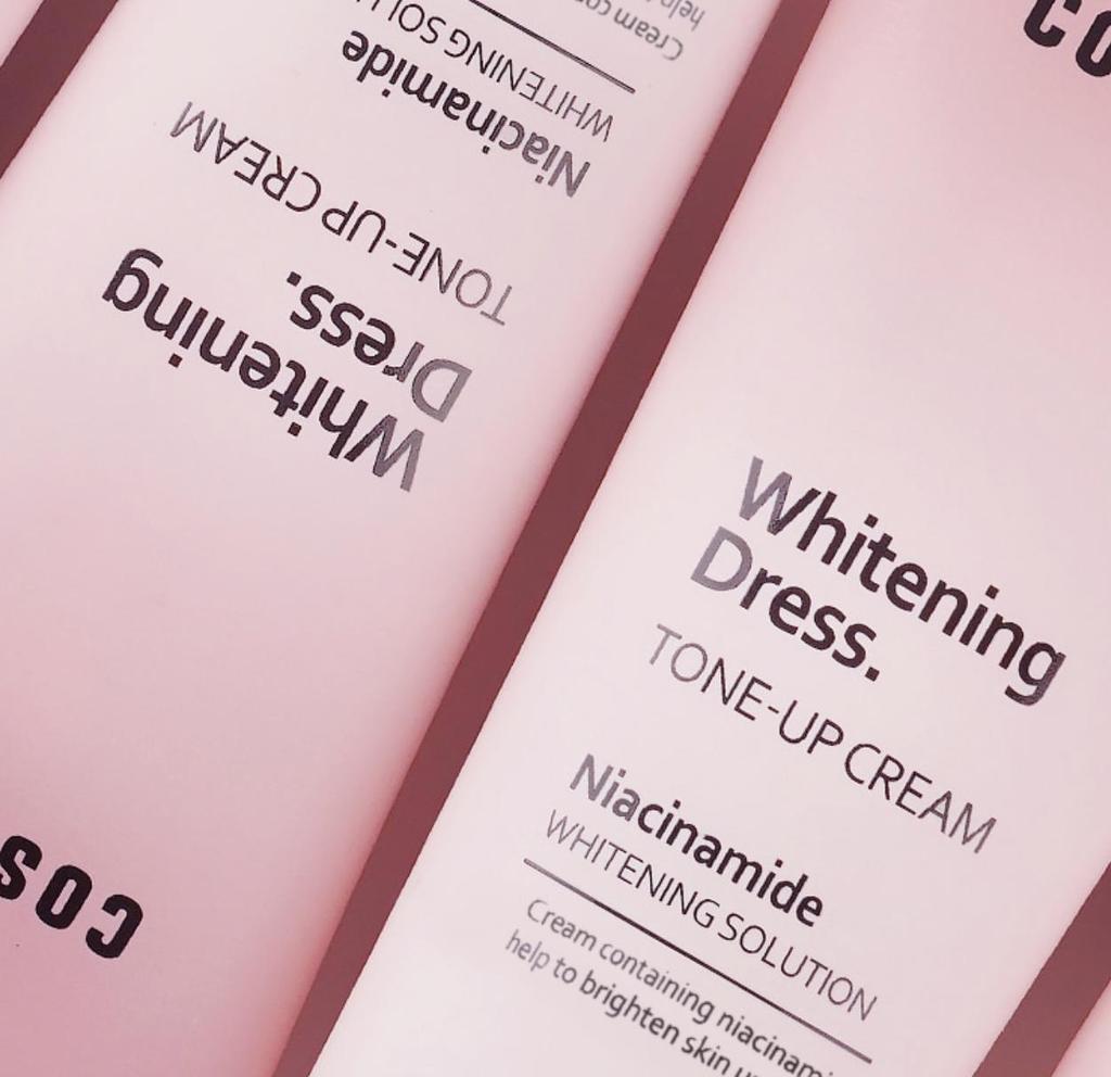 Cosnori Whitening Dress Tone-Up Cream Brightening Glow 50ml Instant Tone Up Radiance Cream