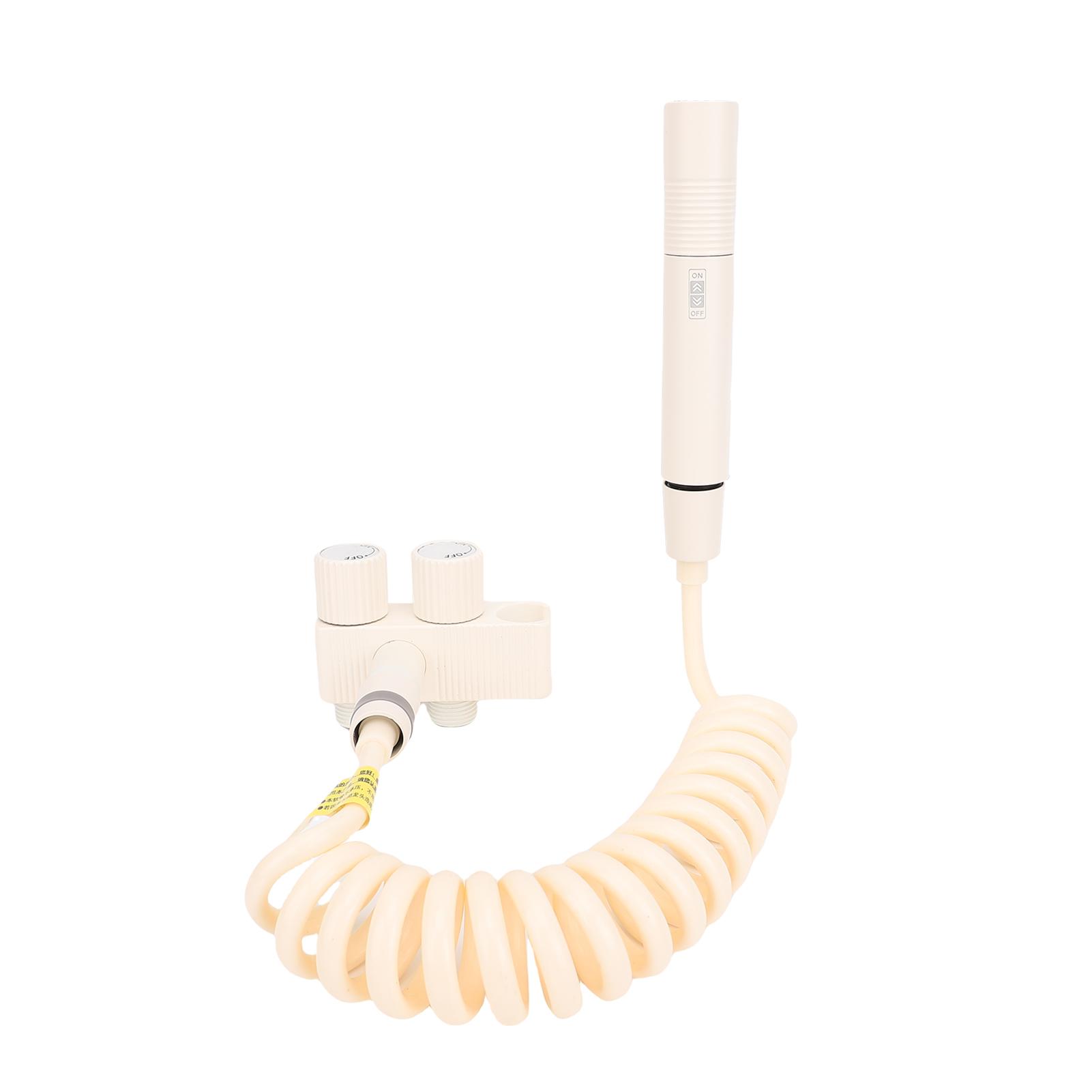 Handheld Bidet Sprayer Kit with Dual Control Valve Multi-Function Copper Toilet Faucet Wall Mount
