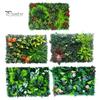 Decorative Privacy Screen 40x60CM Artificial Plants Wall Panel Realistic Fake Greenery Grass Backdrop Covering Decoration Indoor Outdoor Garden