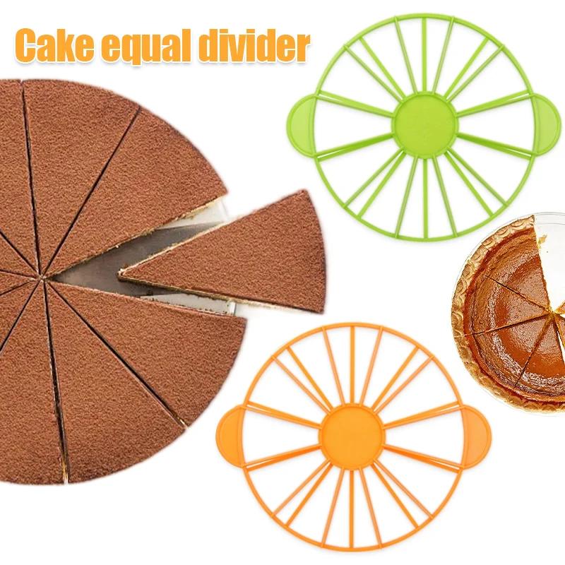 Plastic Cake Equal Portions Round Bread Cake Mousse Slices Marking Household Kitchen Utensils Baking