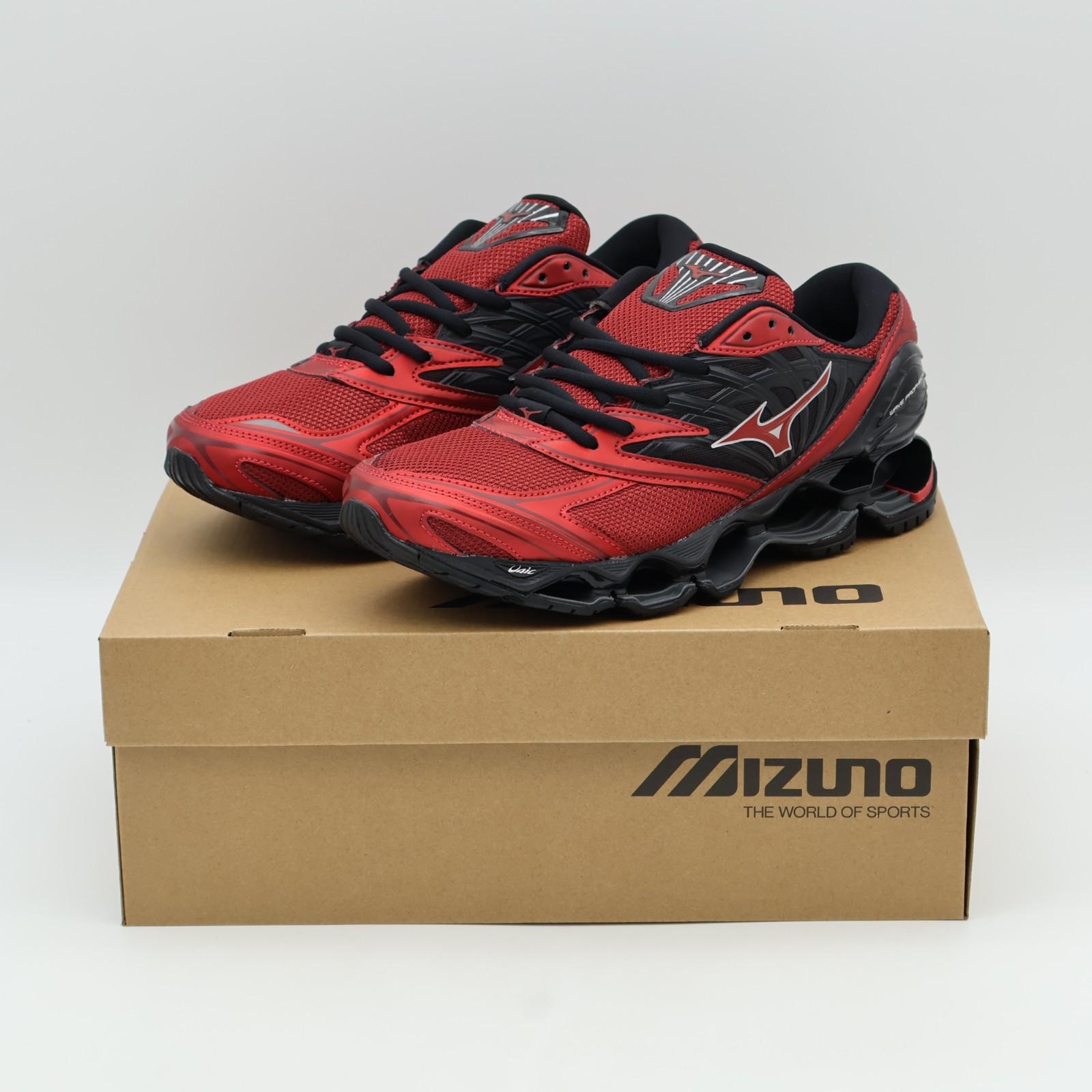D1GA333706 Mizuno Wave Prophecy LS Красный Черный (Мужской) 10