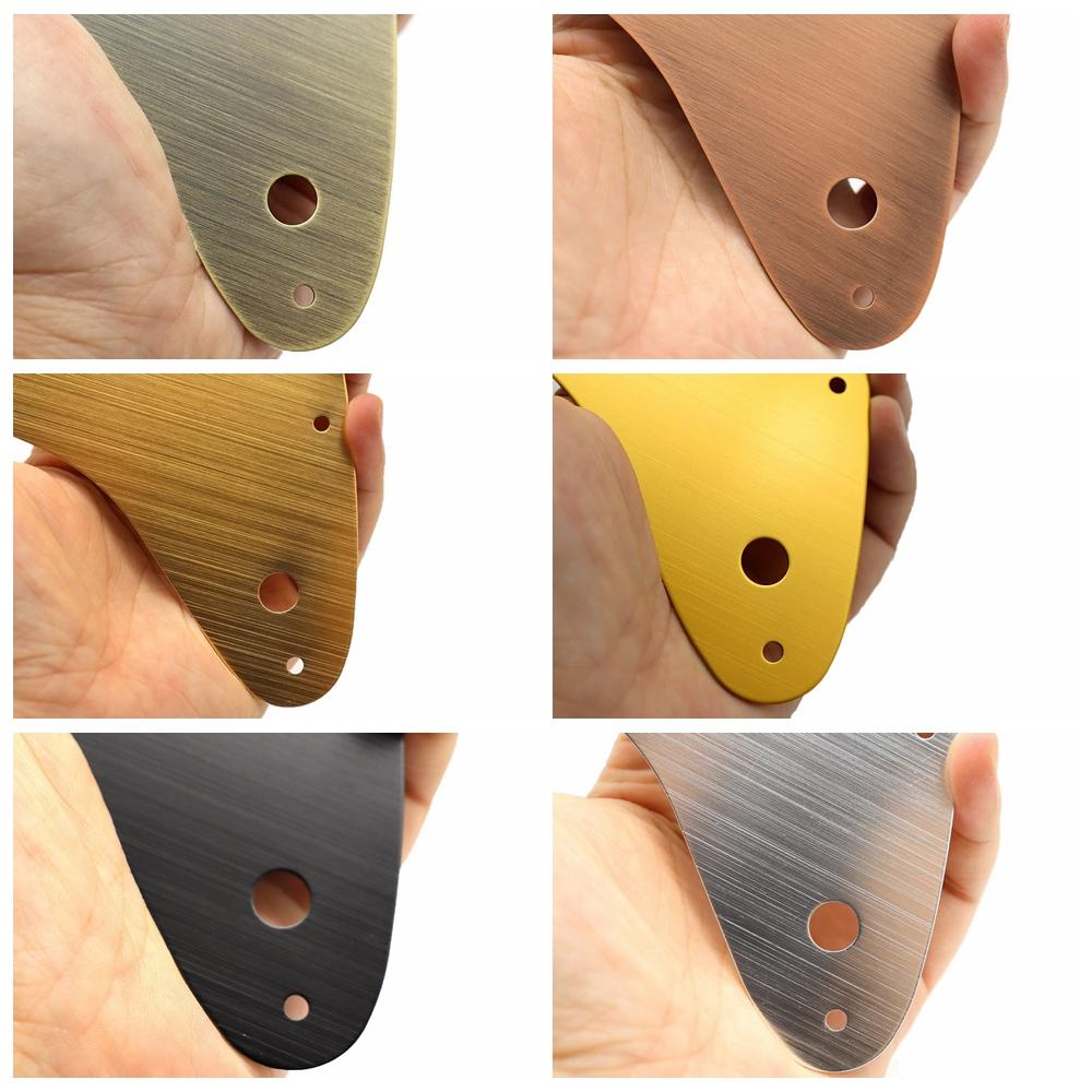 1 Stuks Gitaar slagplaat 11 Gaten Hh Metalen Gitaar slagplaat Krasplaat Voor Lp Stijl Gitaar