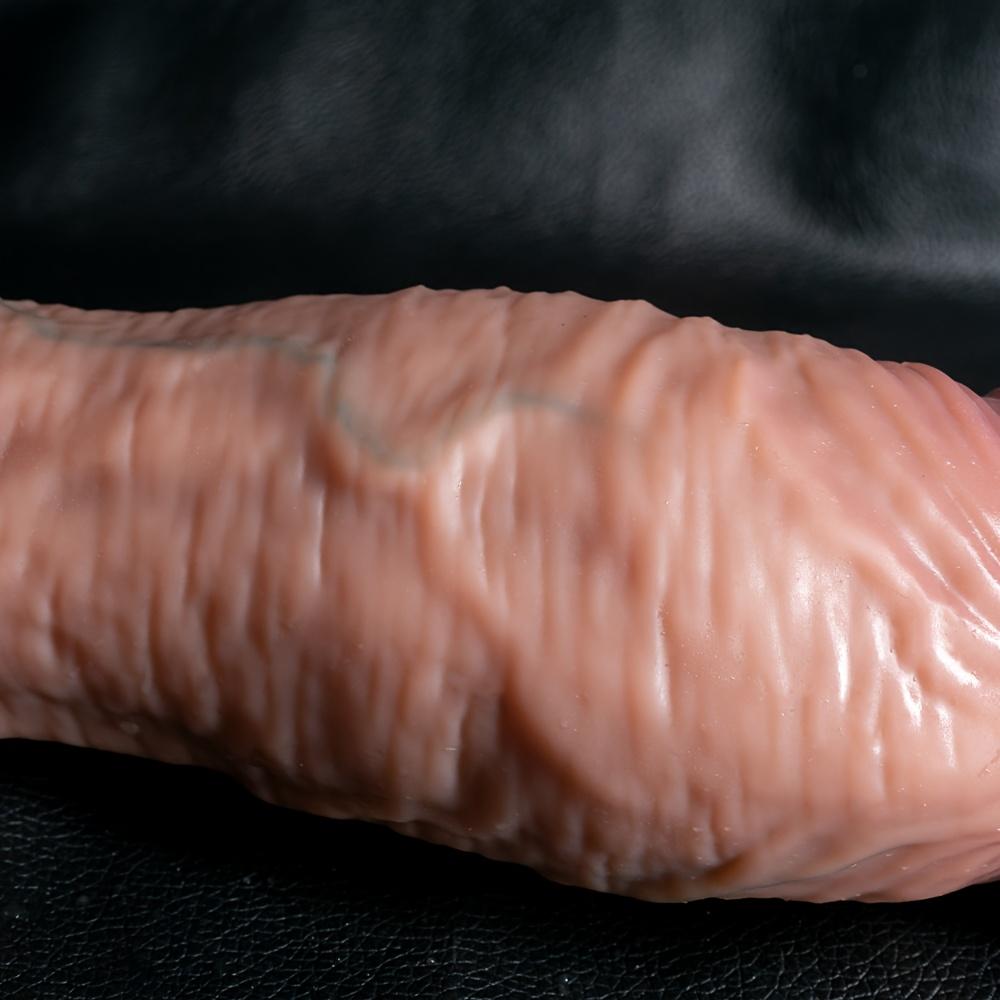 11" Riesiger Dicker Silikondildo, Realistisches Penisspielzeug mit doppelter Dichte und Adern, mit starkem Saugnapf, XXXL Großer Stimulator für Paare
