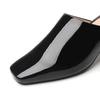 Fashion New Summer Candy Colored Low Heel Outdoor SlippersEuropean and American Women's Simple and Fashionable Coarse Heel Sandals