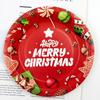 Environmental Christmas Paper Plates Disposable Christmas Paper Cups Christmas Tableware Set  Home