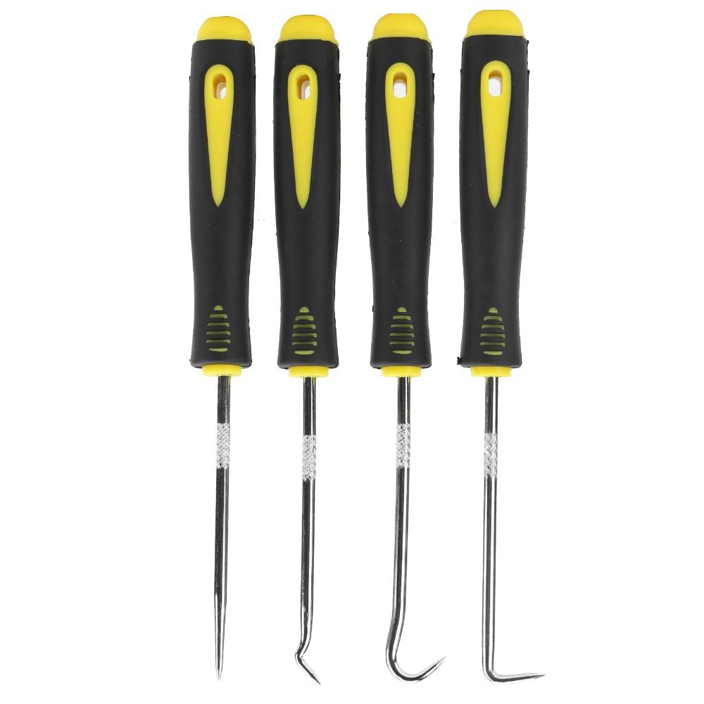 8PCS Comfort Grip Oil Seal Pick Hooks Set Anti-Slip Shaft O-Ring Seal Gasket Puller  Car Repair