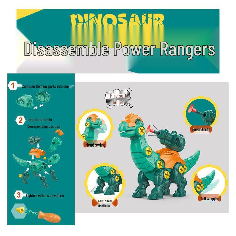 Martin Brothers Take-Apart Dinosaur Toy Set