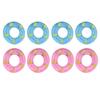 10 Pcs Hilfe Float Ringe Schwimmen Kid Schwimmen Aufblasbare Puppen Spielzeug für Kleinkinder Mini