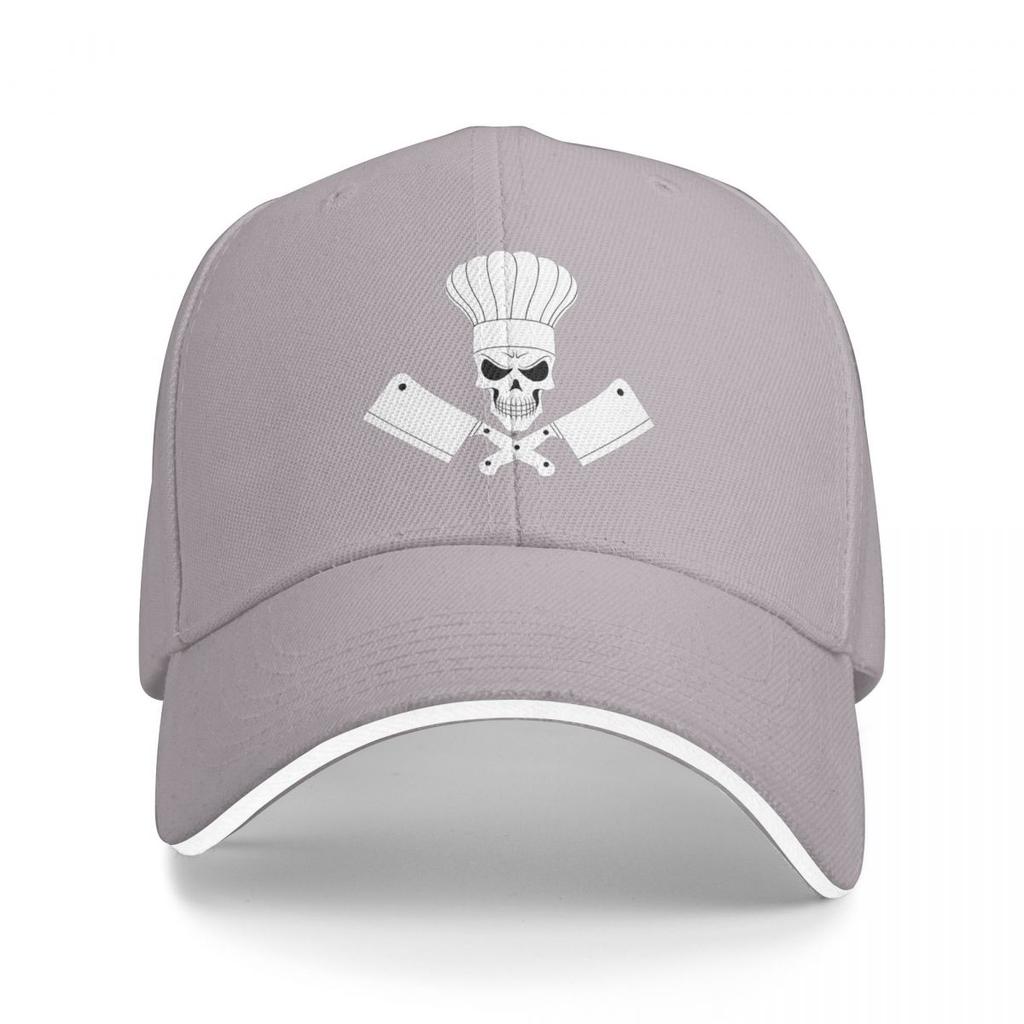 Unisex Baseball Hats Chef Skeleton Kitchen Knives Outdoor Streetwear Summer Sports Baseball Caps Hip Hop Cap Casquette Hats