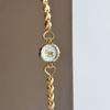 Fashion Casual Gold Women's Watch with Heart-Shaped Dial, Skeleton Bracelet, High-Quality Quartz Women's Watches Women's Gift