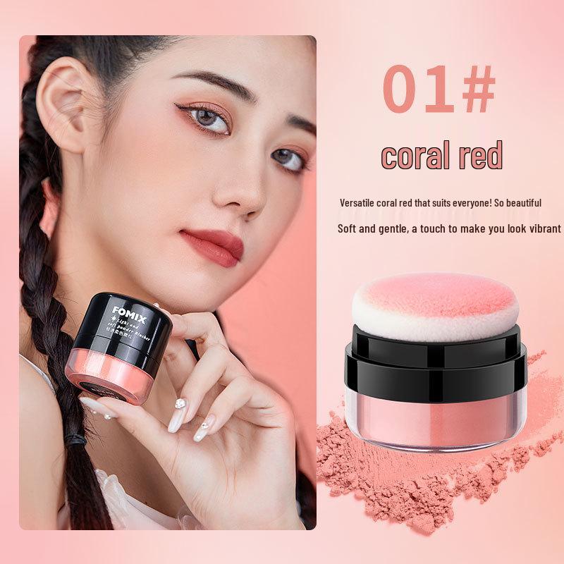 FOMIX Soft Blush Mushroom Cushion: All-in-One Color & Highlight Cream