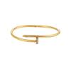 Horseshoe Nail Adjustable Non Fading Titanium Steel Couple Bracelet For Men Women
