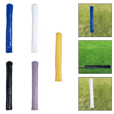 Golf Accessories PU Leather Alignment Stick Cover Waterproof Club Protection Headcover for Golf Clubs