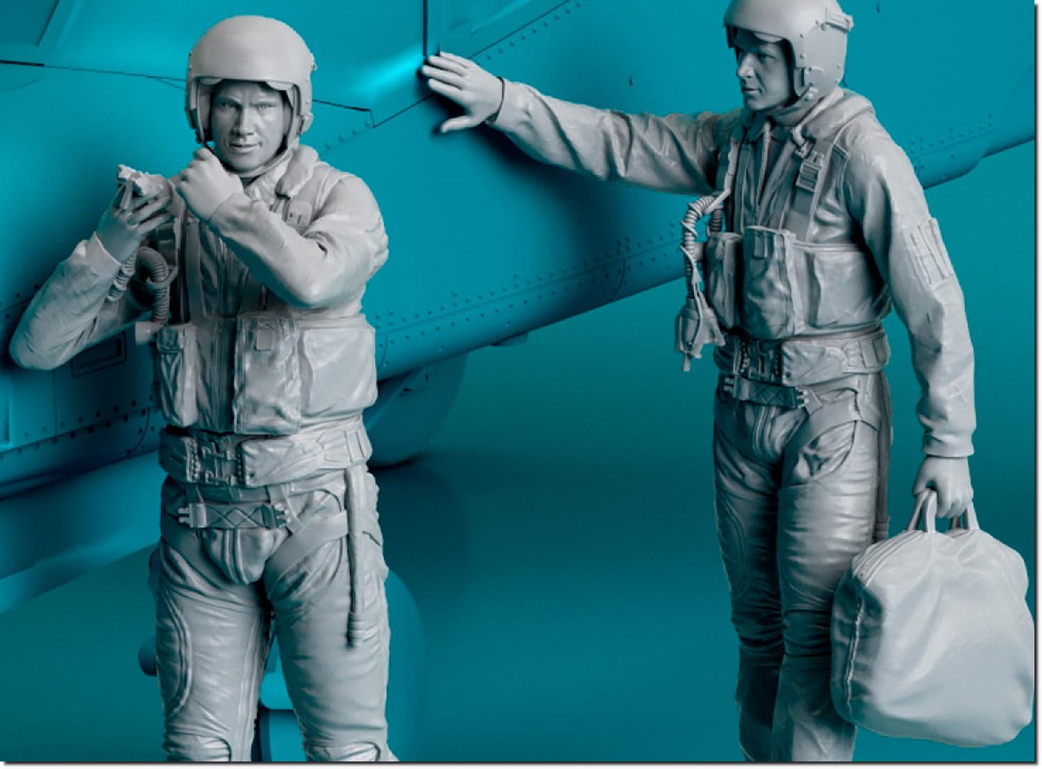 

Reskit Bronco Crew Type 2 2 pieces 3D printer kit 1/48 OV-10D+ RSKF48-0043