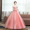Colored Yarn Student Art Puffy Skirt 2025: New Style Host Evening & Performance Dress for Women
