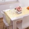 Metallic Glitter Table Cloths Runner Rectangle for Birthday Wedding Home Christmas Table Decor Fabric Centerpiece Decoration ZQ1