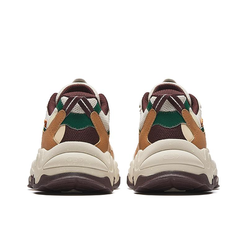 Anta Comfortable Versatile Non-Slip Durable Low-Top Casual Shoes Men sneakers Light-Brown 912438837-9