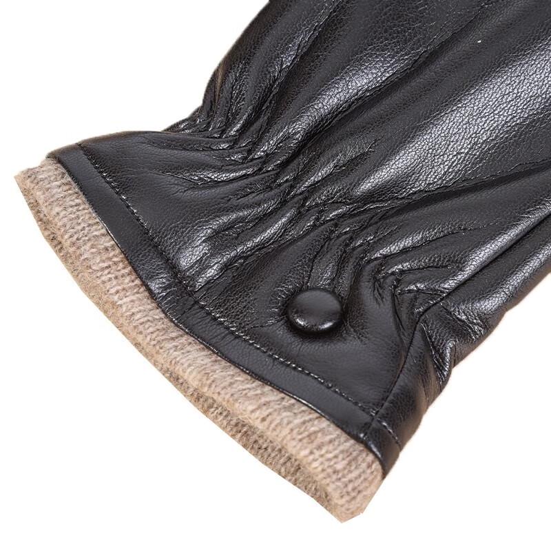 Aisyalan A-F727 Soft Leather Wool Gloves