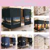 Curtain Bed Blackout Dormitory Upper Bunk Bed Bunk Bed Enclosure Dustproof Top Girl Bedroom Curtain
