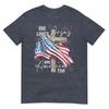 She Loves Jesus And America Too American Patriotic Usa Flag TShirt