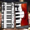 Keyboard Synthesizer Music Soft TPU For Realme 12 11 10 9 Pro Plus GT2 GT3 GT5 7 8 Pro C21 C25 C35 Pro 5G Shockproof Phone Case