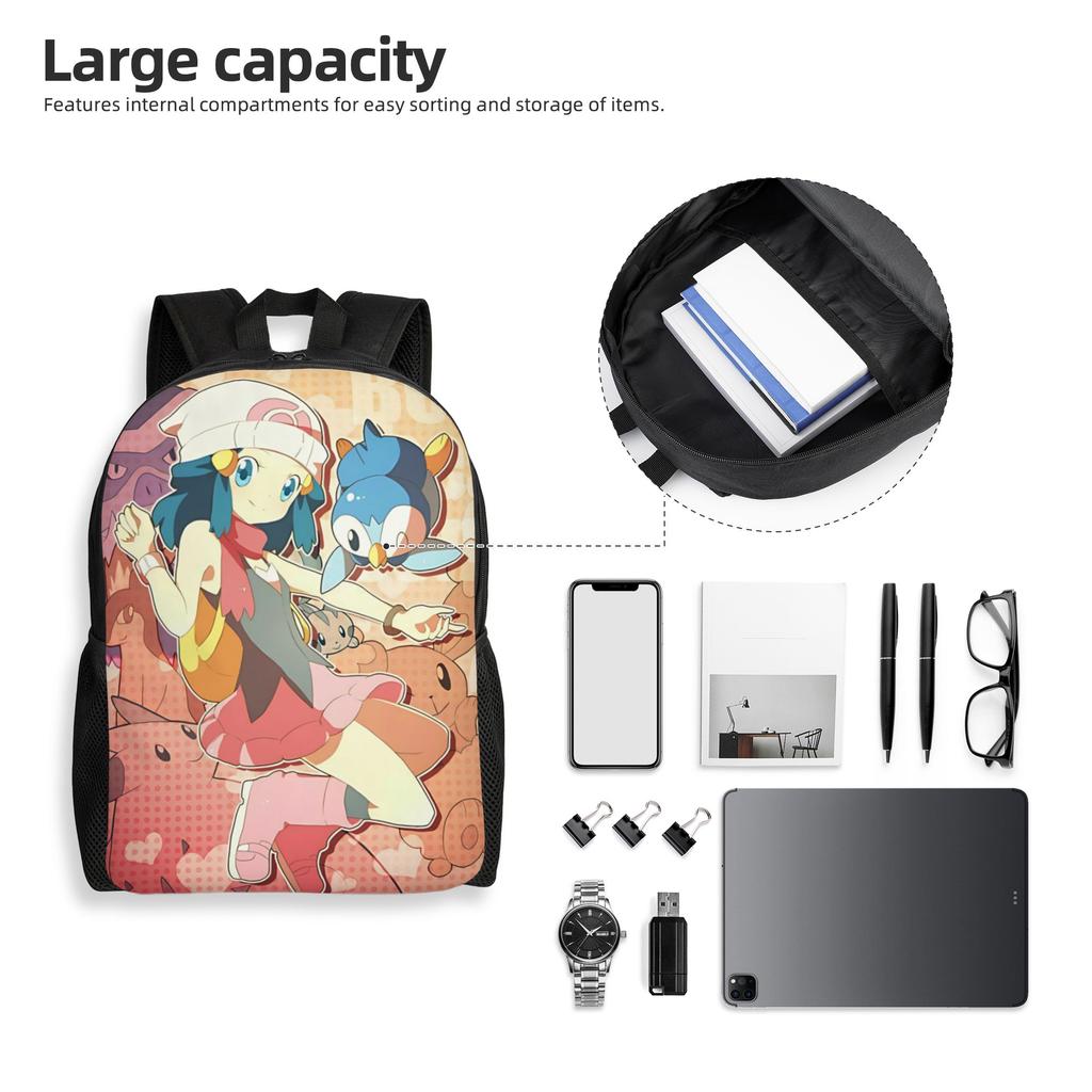 Its Bags Pokemon Backpacks Daypack Summer Vibes mochila School Sturdy Shoulder Rucksack