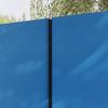 4 Pole Camping Windbreaks Beach Wind Shield Shelter With Carry Bag And Steel Poles 540cm X 150cm Blue
