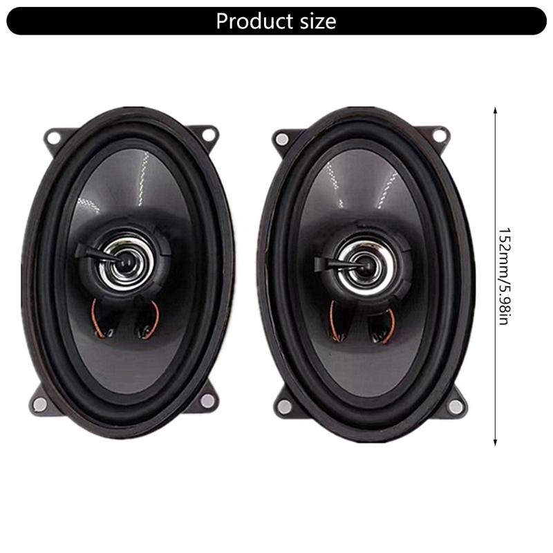 Enhancing Sound Systems Experience High End Car Wide Compatibility Professional High Sensitivity Coaxial Loudspeaker 2x