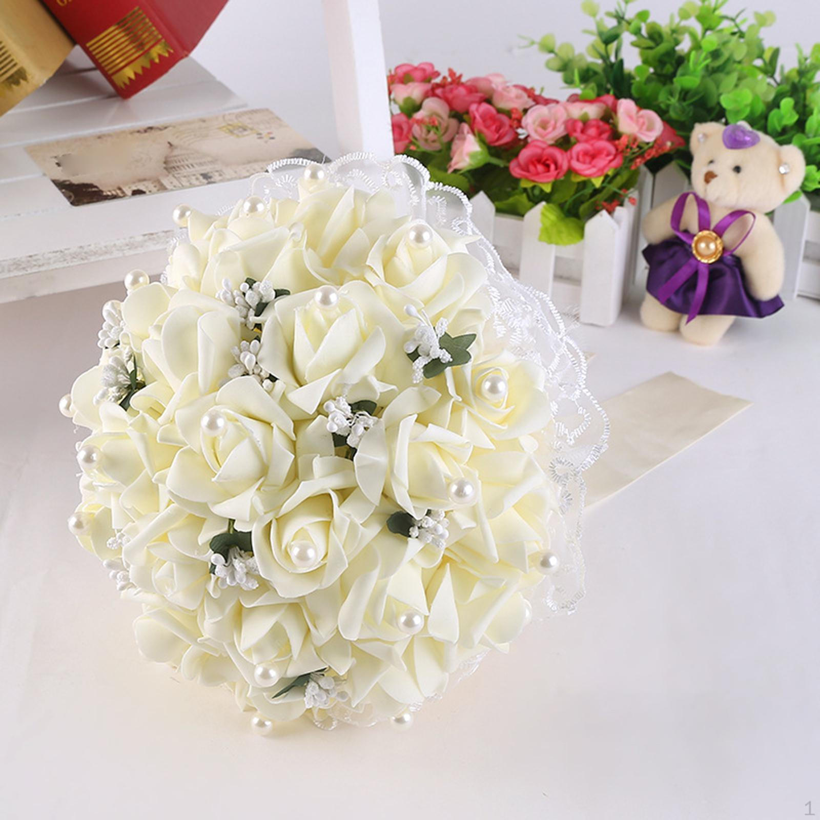 Wedding Bride Bouquets Artificial Bridal Bouquet for Valentine s Day