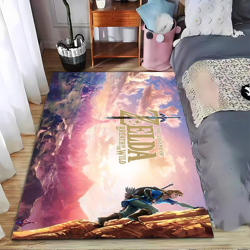 

Cedar Climbing Warrior Printed Flannel Carpet Non-Slip Suitable for Bedroom, Living Room, and Children s Room Decoration 40x60cm( 15x23in )
